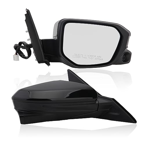 Passenger Side View Mirror Compatible with 2016-2021 Honda Civic Power Heated With Camera