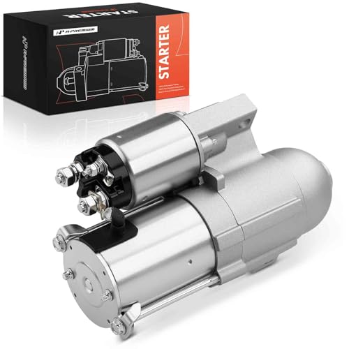 A-Premium Starter Motor Compatible with Chevy, GMC, Buick, Pontiac & More - 1997-2005 - Impala, Malibu, Century, S10, Equinox, Monte Carlo, Uplander, Sonoma, G6-2.2L 3.1L 3.4L 3.5L - 12V 1.4KW 9T CW