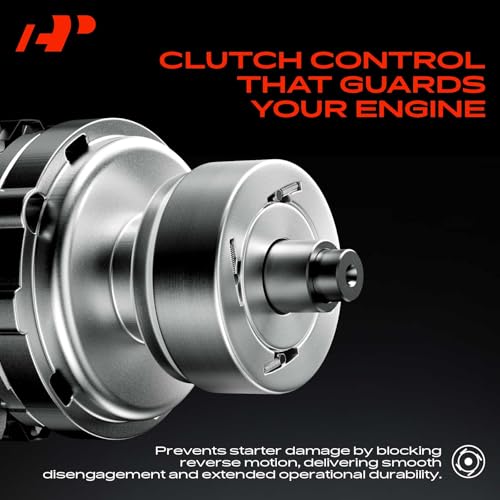 A-Premium Starter Motor Compatible with Chevy Equinox 2008-2017, Malibu, Traverse 2009-2017, Impala 2012-2020 & GMC Terrain 2007-2016, Acadia & Buick Enclave, LaCrosse & Cadillac SRX XTS, 3.0L 3.6L