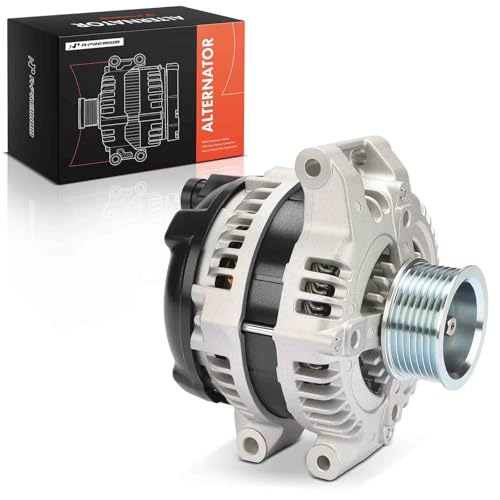 A-Premium Alternator Compatible with Acura RDX 2007-2012 L4 2.3L, 12V 110A 7-Groove Pulley Clockwise, Replace# CSF16, 31100RWCA01RM