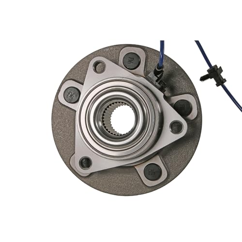 MOOG Front Wheel Bearing & Hub Assembly - Ram Classic Hub Replacement - Rust Resistant Studs - Quad Lip Seal Protection - Advanced Raceway Design