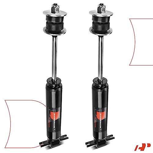 A-Premium Front Pair (2) Shock Absorber Compatible with Dodge Ram 1500 2002 2003 2004 2005 2006 2007 2008, RWD, Driver and Passenger Side