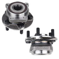 KUSATEC 513220 2PCS Front Wheel Bearing and Hub Assembly Compatible with Subaru Outback Legacy 2005 2006 2007 2008 2009 2010 2011 2012 2013 2014, 5 Lug Bolts w/ABS