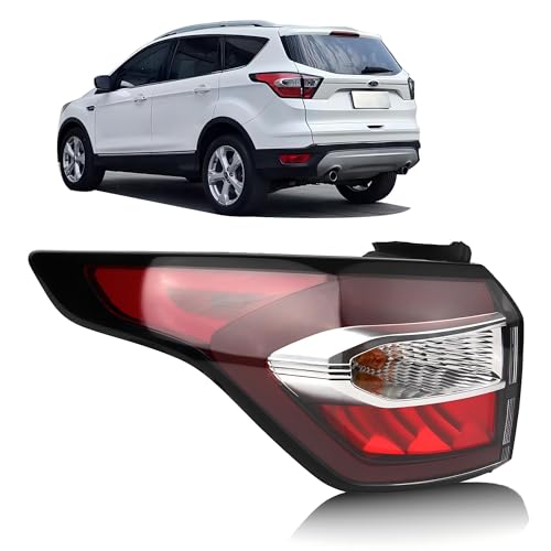 Tail Light Compatible with 2017 2018 Ford Escape S SE SEL Titanium Left