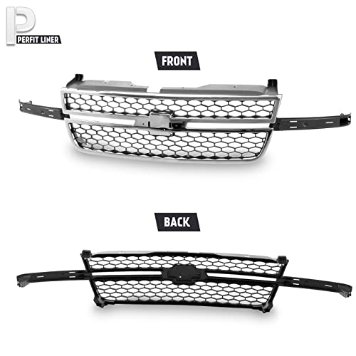 Perfit Liner Front Grille Assembly For 03-06 Chevy Silverado (07 Classic)