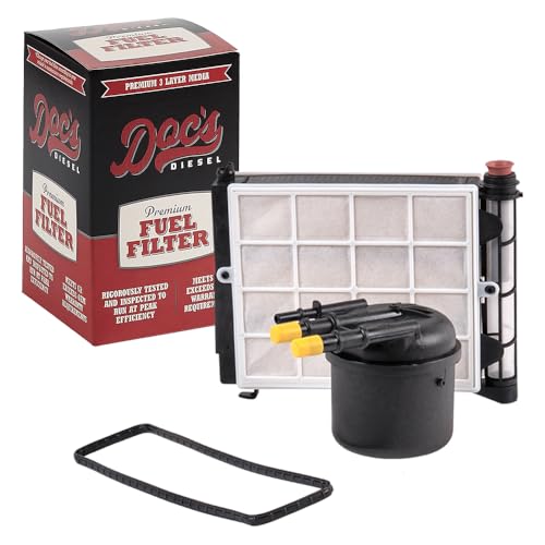 Doc's Diesel Fuel Filter DFD4625 | Compatible with Ford 6.7L Powerstroke F250, F350, F450 2017+ | Replaces FD4625