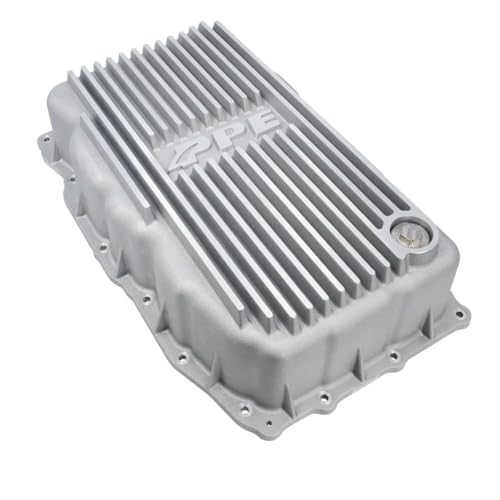 PPE Deep Heavy Duty Transmission Pan (BLACK) 128051120 Compatible for 2020+ GMC Sierra 1500 or 2020+ Chevy Silverado 3.0L with Allison 10L80 Transmission