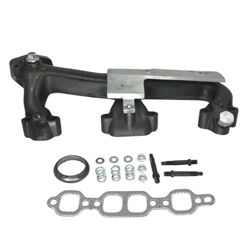 Exhaust Manifold Pair Left & Right Side Compatible With Chevrolet C1500 C2500 C3500 K1500 K2500 K3500 1988-1995 Compatible With GMC C1500 C2500 C3500 K1500 K2500 K3500 1988-1995 674-156 674-157