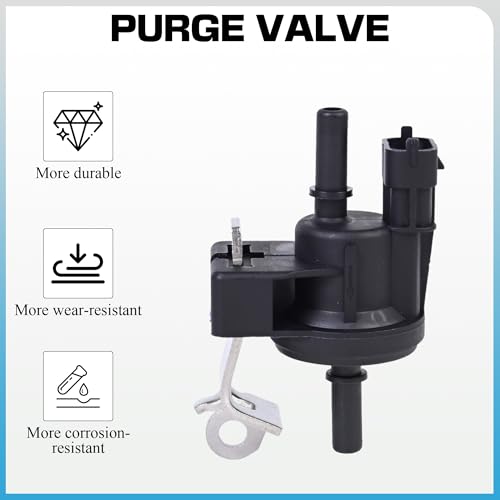 Vapor Canister Purge Valve Compatible with 2005-2011 Chevy Camaro Equinox Buick LaCrosse Cadillac CTS SRX STS Pontiac G8 Saturn Outlook Replaces#12611801 214-1685