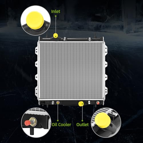 AUTOSAVER88 Radiator Compatible with 2001-2010 PT Cruiser 2.4L L4, CU2298