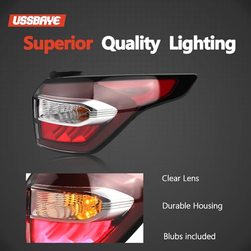 Tail Light Compatible with 2017 2018 Ford Escape S SE SEL Titanium Right