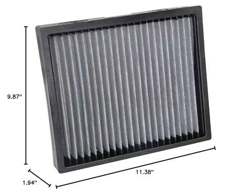 K&N LIFETIME Cabin Air Filter: Washable, Clean Air for your Cabin, VF2071