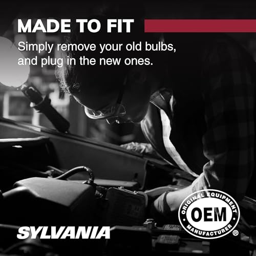 SYLVANIA - 1157 Long Life Miniature - Bulb, Ideal for Daytime Running Lights (DRL) and Back-Up/Reverse Lights (Contains 2 Bulbs)