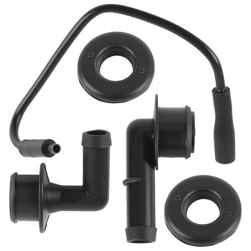 AUTOKAY 53013360AA PCV CCV Vent Valve Elbows Grommet and Crankcase Vent Tube Breather Hose Kit Fit for Jeep Grand Cherokee Wrangler 2000-2004 Cherokee 1997-2001
