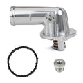 MITZONE Upgrade Aluminum Thermostat Housing Assembly Compatible with Dodge Durango Grand Cherokee 2011-2015 Wrangler JK 2012-2018 Replace 902-852 5184651AG 5184651AH