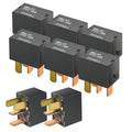 KVAEY 2PCS Car AC Relay, G8HL-H71 4 Pin Multiple Use Power Relay Assembly Fan Relay, Automotive Starter Relay Compatible with Accord, Element, Civic, CR-Z, CR-V, Car Accessories