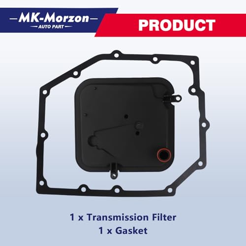 42RLE Transmission Filter Kit Compatible with Dodge Challenger Charger Dakota Magnum Ram 1500 J-eep Liberty Wrangler Chrysle 300 Replace# 68059549AA 58013