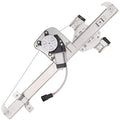 Obaee 741-388 Rear Driver Side Power Window Lift Regulator with Motor Compatible with 2007-2013 Chevy Silverado GMC Sierra 1500 2500HD 3500HD Extended Cab Pickup