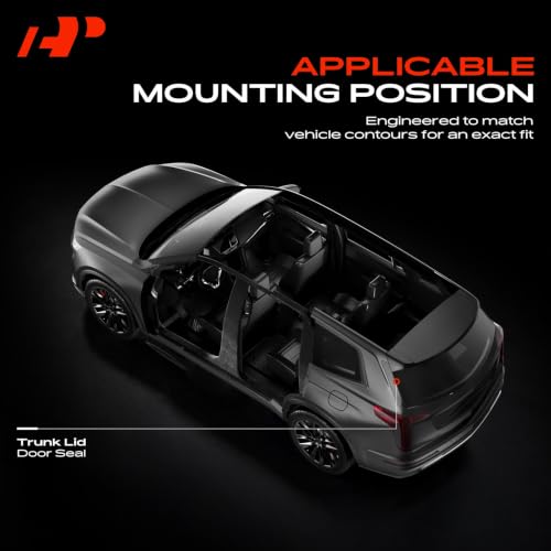 A-Premium 9PCS Door Seal Strip & Window Molding Trim Weather Stripping Kit Compatible with Chevrolet Camaro 1970-1981 & Pontiac Firebird 1970-1981