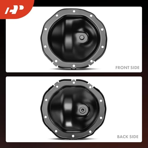 A-Premium Rear Differential Cover W/Gasket Fit for Chevy, GMC & Cadillac Models - Silverado 1500 Sierra Suburban Express Sonoma Tahoe Yukon S10 Blazer Jimmy Escalade 1998-2010, with Magnet & 10 Screws