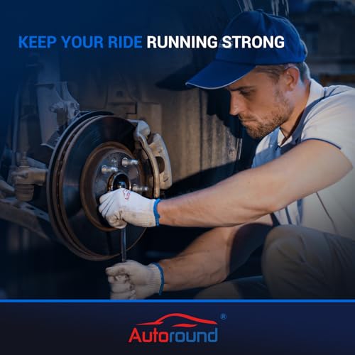 Autoround 29596048 Front Wheel Bearing Hub Assembly fit for 1997-2001 Honda CR-V/Prelude
