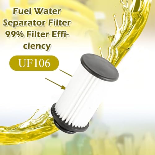 UF106 Kit of Diesel Exhaust Fluid DEF Urea Filter Replacement Fuel Filter Cross-Reference 4388378 PE17002 1421089 A0001421089 2122909 2122209PE U58/7 KIT U58/9 UF106V 2PACK
