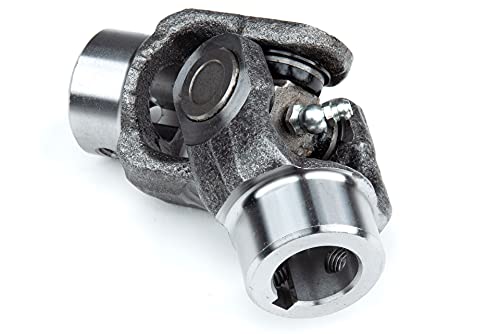Bailey International Universal Joint - U Joint Assembly - 1-inch ID, 1/4in Keyway, 1000 RPM, 5-inch Length. High Torque, Heavy Duty Shaft Coupling with Relubricable Bearings. 2.52 lb - Model UJ-0808