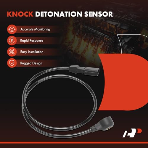 A-Premium Ignition Knock Detonation Sensor Compatible with Volkswagen Jetta 2005-2014, Passat 2012-2014, Golf 2010-2014, Beetle 2006-2010/2012-2014, Golf City 2010, Rabbit & Audi TT RS Quattro