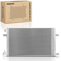 A-Premium Air Conditioning A/C Condenser Compatible with 2013-2015 Chevrolet Malibu, 2014-2020 Impala, 2010-2015 Cruze & Selected Cadillac, Buick Models, Replace# 13267649