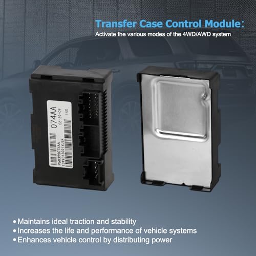OTO-K Transfer Case Control Module TCCM Compatible with Dodge Durango/Grand Cherokee 2014 2015 2-Speed Automatic Transmission,Replace#68395074AA 05150732AE