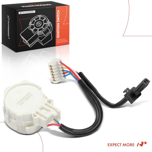A-Premium 6+2 Blade Pin Ignition Starter Switch Compatible with Volkswagen Passat 2012-2019, Tiguan 2012-2017, Golf/GTI 2011-2013, Eos 2012-2016, Audi Q3/Q3 Quattro 2015-2018, without Deadlock/KESSY