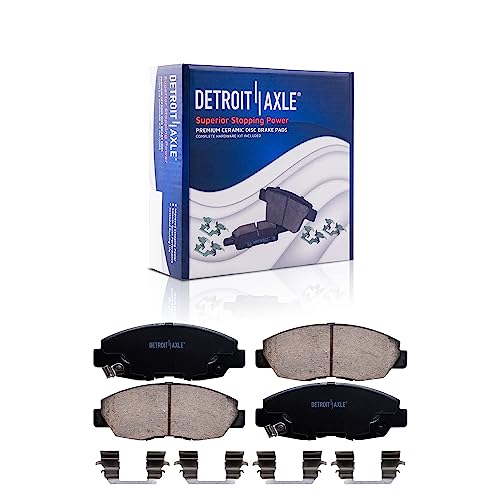 Detroit Axle - Brake Kit for 2006-2011 Honda Civic Disc Brake Rotors and