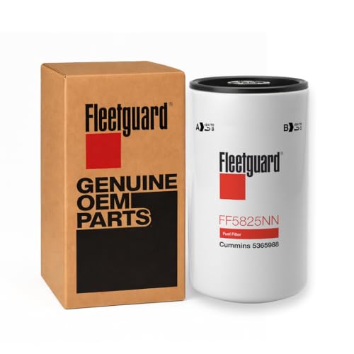 FF5825NN Fleetguard Fuel Filter - Genuine OEM filter for Cummins ISX15 & ISX12 engines - 1 Pack