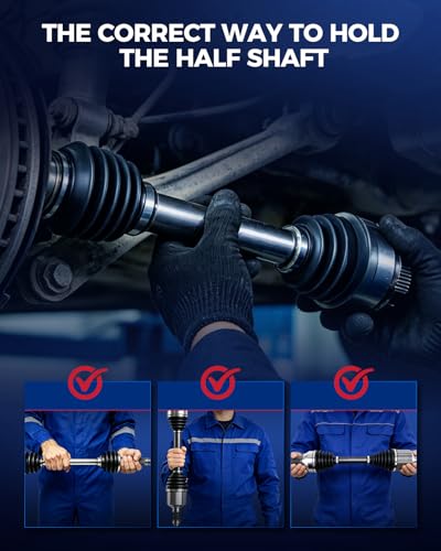 KAX Front Left CV Axle Fit for 2016-2020 Honda Civic 2.0L Automatic CVT, 2021 Civic 2.0L, 1 PCS CV Joint Shaft