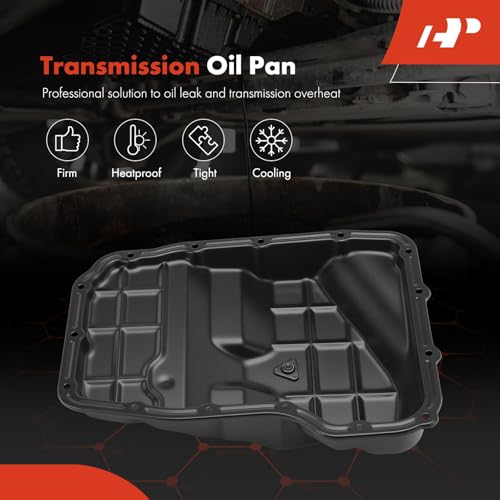 A-Premium Transmission Oil Pan with Filter, Plug & Gasket, Compatible with Ram, Jeep & Dodge Models - 1500 2011-2018, 2500 3500 2011-2024, Grand Cherokee 2010-2013, Commander 2010, Dakota, Durango