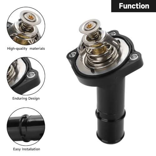 YOLLKY Coolant Thermostat Housing for Mazda 3 5 MX-5 Miata LF7015170