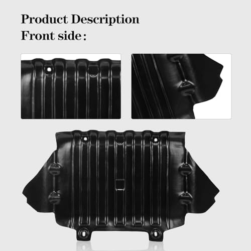 Perfit Liner New Engine Under Cover Lower Splash Shield Guard Compatible with 2007-2014 Chevy Silverado GMC Sierra 1500 Avalanche Suburban Yukon Fits GM1228139 22781371