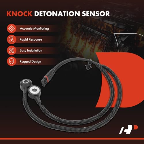 A-Premium Ignition Knock Detonation Sensor Compatible with BMW 323i, 325i, 325xi, 328i, 328i xDrive, 328xi, 330i, 330xi, 335i, X5, 525i, 525xi, 528i, 528i xDrive, 528xi, 528xi, 530xi, X3, X1, 128i, Z4