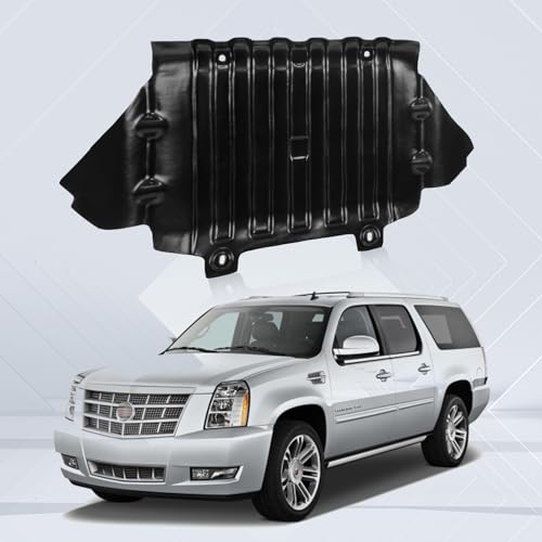 CarPartsDepot Front Lower Engine Splash Shield Center Under Cover Compatible with 2007-2014 Chevy Silverado 1500 & Suburban & Tahoe & GMC Sierra & Cadillac Escalade GM1228139 22781371