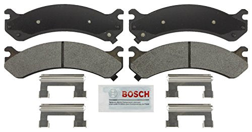 BOSCH BSD784 Severe Duty Disc Brake Pad Set - Compatible With Select Cadillac DeVille, DTS; Chevrolet Avalanche, Express, Silverado, Suburban; GMC Savana, Sierra, Yukon XL; Hummer H2;+ More; FRONT