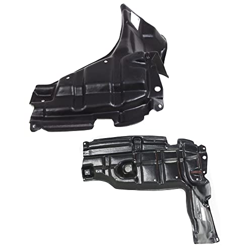 Garage-Pro Engine Splash Shield SET Compatible with Toyota Yaris 2007-2012