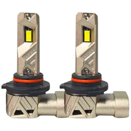 SEALIGHT 9005/HB3 LED Bulbs, 96000LM S6 Pro 9005 Bulb with 2026 8th LED-Chips, 80000H+ Lifespan HB3 Driving Light, 6500K White 1000% Bright Fog Light,1:1 Plug and Play, Pack of 2
