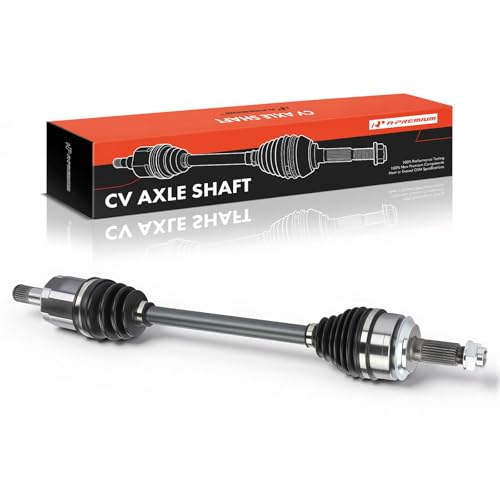 A-Premium Front Left CV Axle Shaft Assembly Compatible with Honda Civic LX 2016-2021, EX/LX-P 2016-2018, Only For 2.0L Non-Turbo & Automatic CVT Transmission, Driver Side, Not For 1.5T Engine