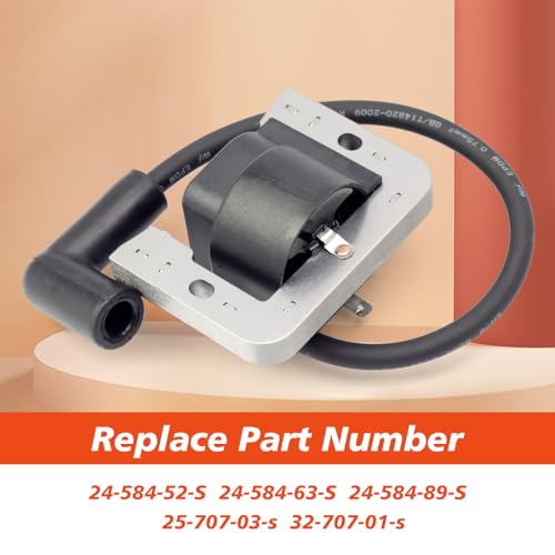 32-707-01-S 25-707-03-s Ignition Coil 24 584 89-s Replacement for Kohler Twin cylinder engines Spark MDI Module Conversion Assembly Model CH740 CV740,CH750 CV750,SV735 SV740 SV840