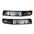 corkiauto Front Parking Turn Signal Light Replacement for 1999-2002 Chevy Silverado, 2000-2006 Tahoe & Suburban Replace OE# GM2520173 GM2521173, Tuning Style