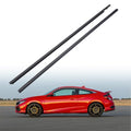 E-Gaultra Car Weatherstrip Window Seal Fit for Honda Civic Coupe (2pcs)