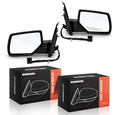 A-Premium Pair (2) Driver and Passenger Side Power Door Mirror