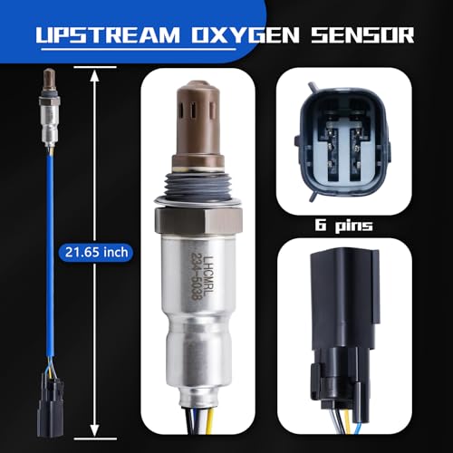 LHCMRL Oxygen O2 Sensors Upstream Downstream 234-5038 234-4490 Compatible with Ford 3.5L 3.7L 2011-2014 Mustang for F-150 Escape Explorer Flex for Lincoln MKS MKZ MKT Mariner Milan