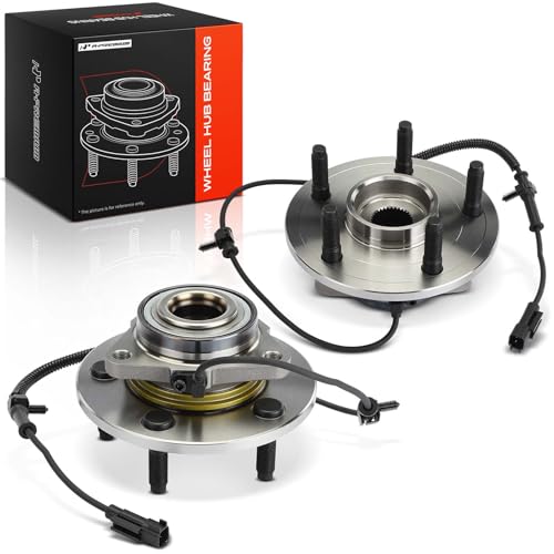A-Premium 2 x Front Wheel Bearing and Hub Assembly with ABS & 5-Lug Compatible with Ram 1500 2011 & Dodge Ram 1500 2009-2010