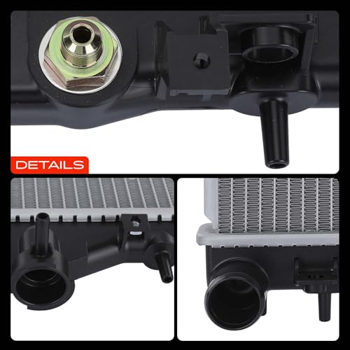 A-Premium Engine Coolant Radiator Assembly with Transmission Oil Cooler Compatible with Subaru Forester 09-13, Impreza 08-11, Outback 05-09, Crosstrek 16-17, 2.0L 2.5L H4 Engine, Automatic Trans.